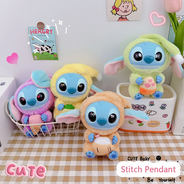 Stitch Plush Keychain - Soft, Cute & Full of Magic
