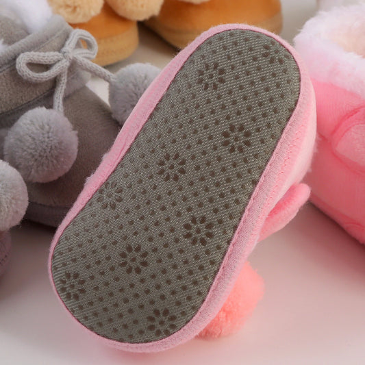 Baby Winter Warm Booties – Soft Anti-Slip Prewalkers for Newborns & Toddlers