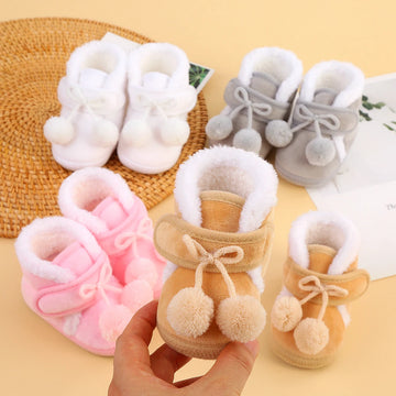 Baby Winter Warm Booties – Soft Anti-Slip Prewalkers for Newborns & Toddlers