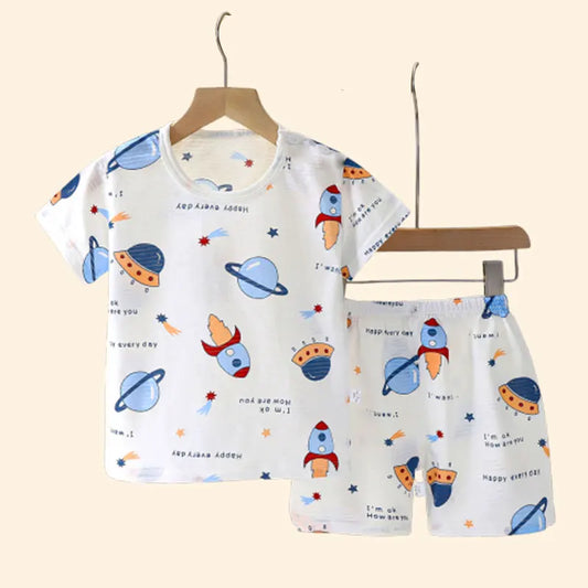Baby Summer Pyjama Set – Ultra-Soft, Breathable and Adorably Stylish
