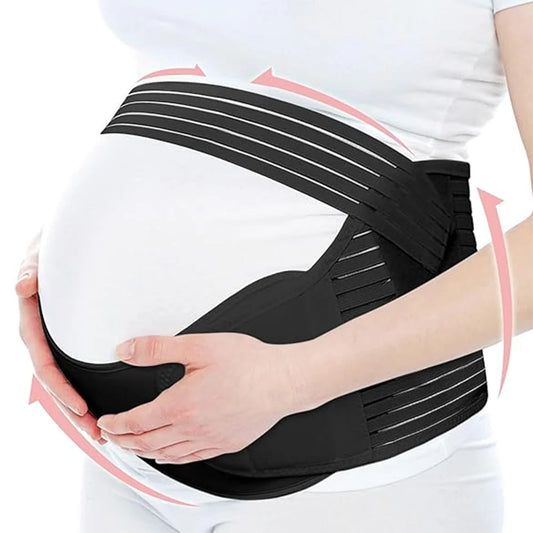 Maternity Belly Support Band – Adjustable Back & Abdominal Brace for Pregnant Women