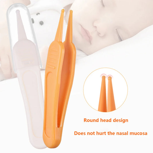 Baby Safety Tweezers with Light – Ear, Nose & Navel Cleaning Tool for Infants