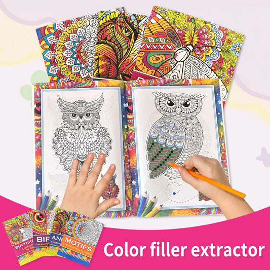 Advanced Adult Coloring Book – Creative Patterns for Stress Relief & Mindful Relaxation