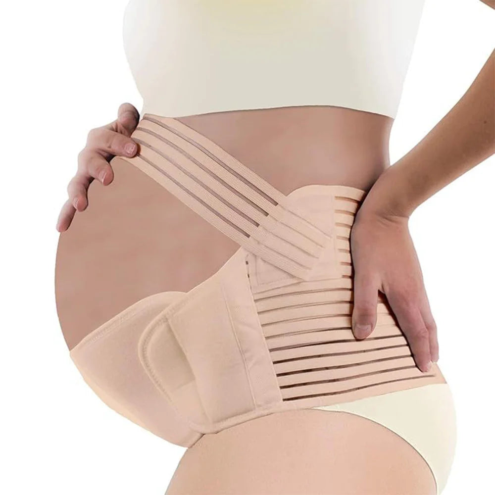 Maternity Belly Support Band – Adjustable Back & Abdominal Brace for Pregnant Women